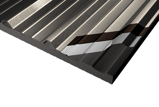 Pannello monolamiera isolante, microventilato a protezione multistrato